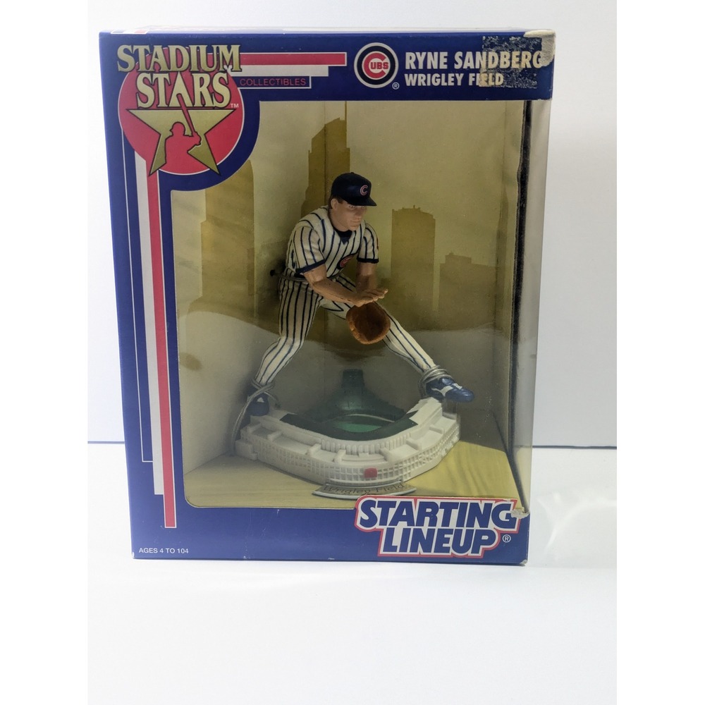 Kenner Starting Lineup Stadium Stars Ryne Sandberg Cubs Wrigley Field 1992